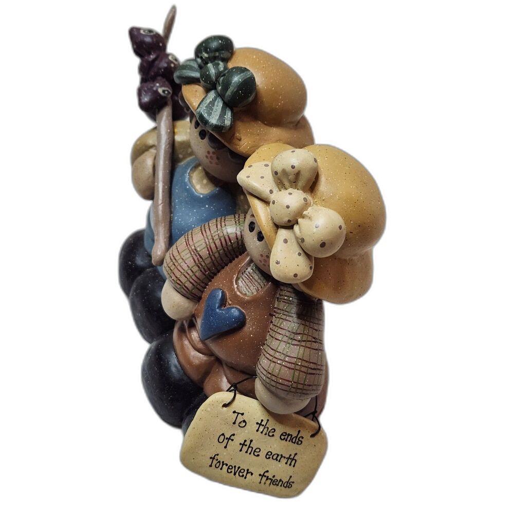Henton Two Lady Hobos “To the Ends of the Earth Forever Friends” Figurine